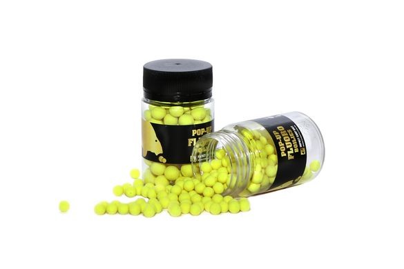 Бойлы CC Baits Fluoro Pop-Ups Banana 6мм