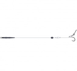 Готовый поводок DAM Mad Touchdown Fluorocarbon Pop-Up Rig 16cm