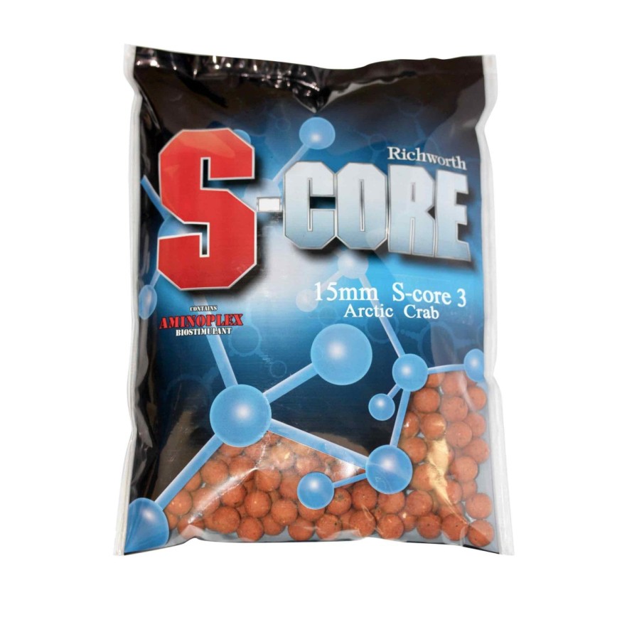 Бойлы Richworth S-Core 3 Arctic Crab 15mm 1kg