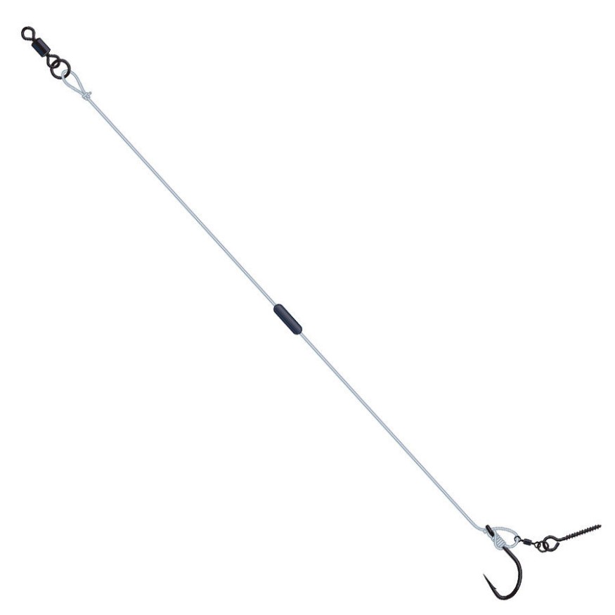 Готовый поводок DAM MAD Touchdown Fluorocarbon Stiff Rig 18cm