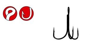 Крючок тройник Gamakatsu Treble 17 Black 012