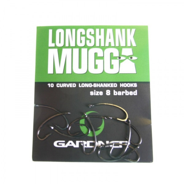 Крючок Gardner Long Shank Mugga Hooks #4 (10шт)