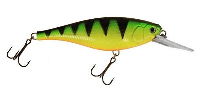 Воблер D.A.M. Effzett Highback 100мм 20гр (firetiger) FL