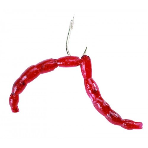 Мотыль искусственный Albatros Чеснок