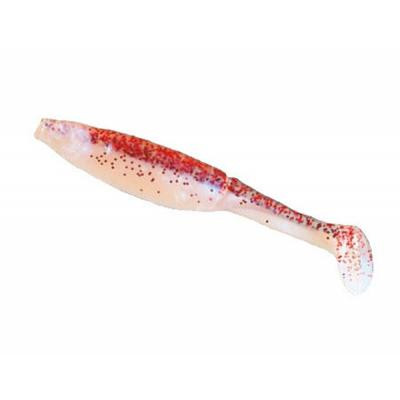 Силикон съедобный Nomura Grab Shad 75mm 3,5g Red Glitter Back 10шт  