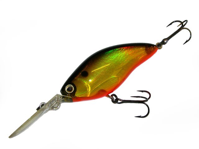 Воблер YO-ZURI R726 3D Crank 65мм GBL - Gold/Black