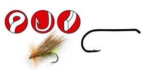 Крючок Gamakatsu  F11 N/L Black 002