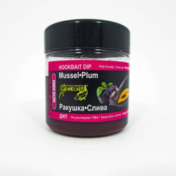 Активный дип Grandcarp РАКУШКА•СЛИВА серии TACTIC 100 мл (DIP030)