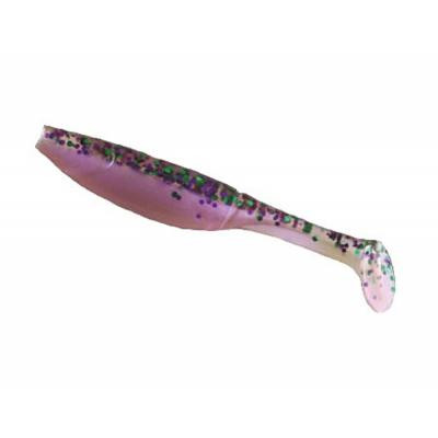 Силикон съедобный Nomura Grab Shad 75mm 3,5g Rainbow Dots 10шт 