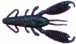 Съедобный силикон Reins RING CRAW MINI 2.5" 012 Junebug 10 шт (6см)