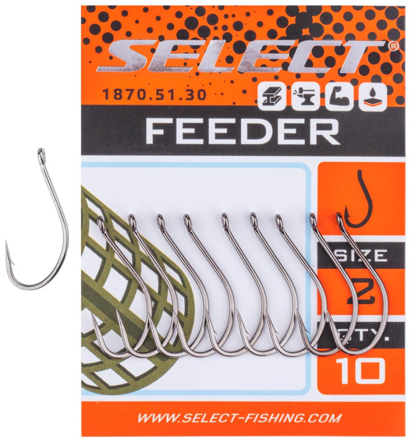 Крючок Select Feeder №4