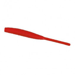 Силикон съедобный Nomura Long Tail 50mm 0,5g Bloody Red 12шт