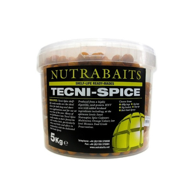 Бойлы Nutrabaits TECNI-SPICE 15мм 5кг