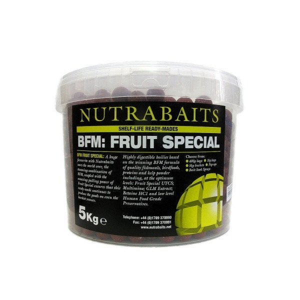 Бойлы Nutrabaits FRUIT SPECIAL 20мм 5кг