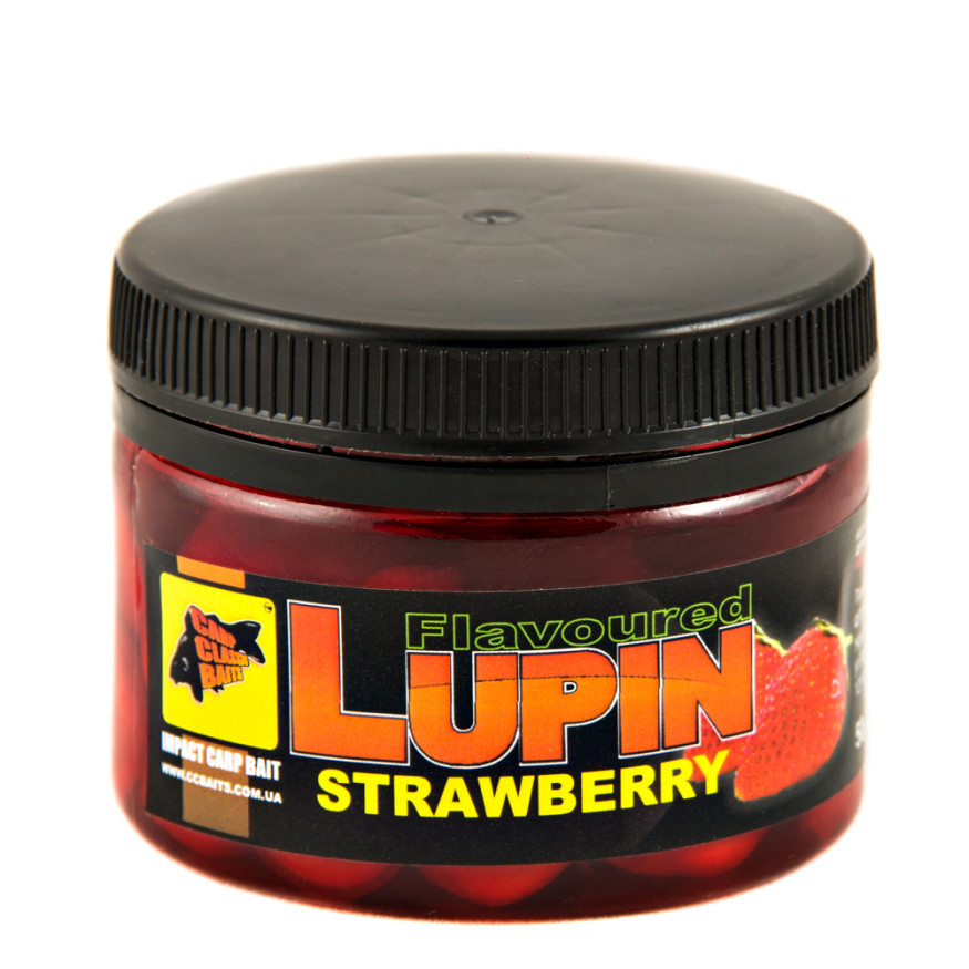 Ароматизированный люпин CC Baits Strawberry, 50гр