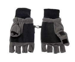 Перчатки флисовые Flagman Gray