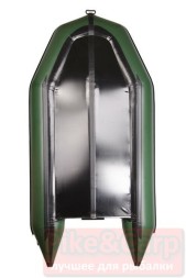 Моторная надувная лодка Bark BT-310S трехместная килевая с жестким днищем