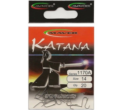 Крючки Maver Katana 1170A №14