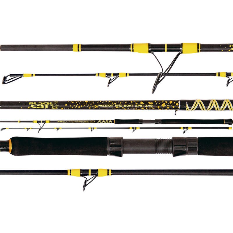 Сомовое удилище Black Cat Passion Pro DX Boat Spin 2.50m 400g