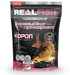 Прикормка Real Fish Карп Кальмар-Осьминог 1кг