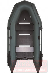 Моторная надувная лодка Bark BT-330S четырехместная килевая с жестким днищем