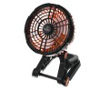 Кемпинговый вентилятор Forrest Camper Camping Fan Black-Orange
