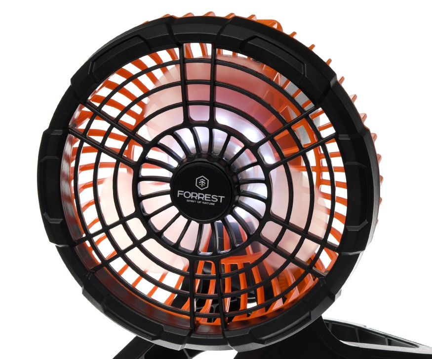 Кемпинговый вентилятор Forrest Camper Camping Fan Black-Orange