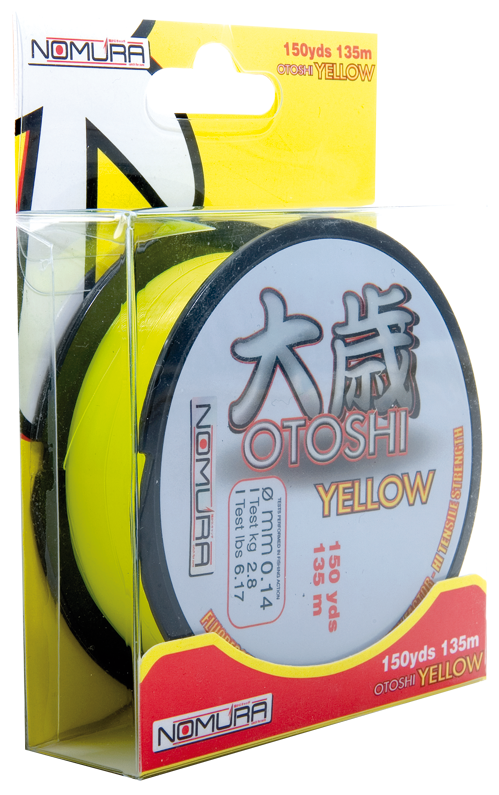 Леска Nomura Otoshi Yellow 135м 0.30мм 12.70кг