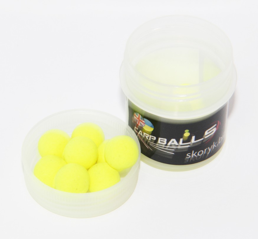 Бойлы Carpballs Pop Ups Acid Pear Drop 10mm 15шт.
