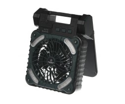Вентилятор Forrest Camper Camping Solar Fan Black-Green
