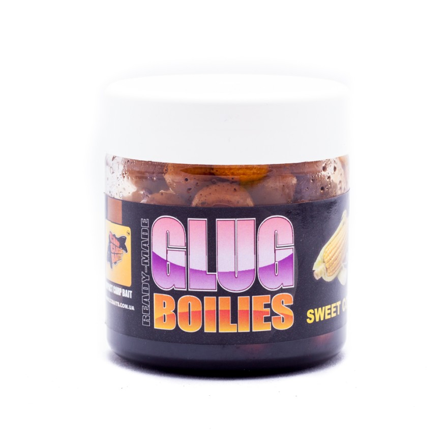 Бойлы CC Baits Glugged Dumbells Sweetcorn, 10*16мм, 100гр