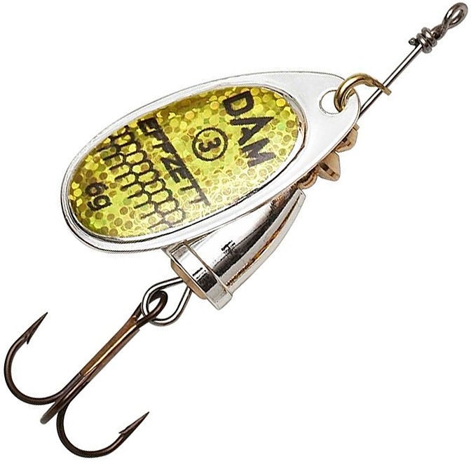 Блесна-вертушка Dam Effzett Executor 3гр (reflex gold)