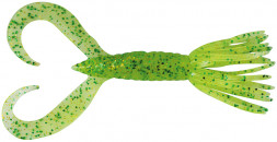 Съедобный cиликон Keitech Little Spider 3" (8 шт/упак) 424 lime chartreuse