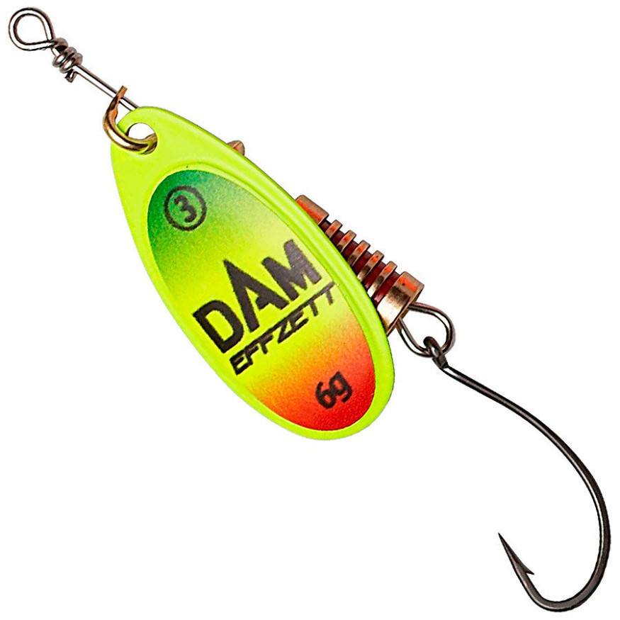 Блесна-вертушка Dam Effzett Natural With Single Hook 4гр (trio)