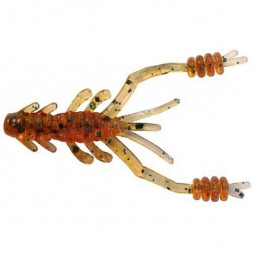 Съедобный силикон Reins RING SHRIMP 2" 568 Fire Sugar 12шт (5см)