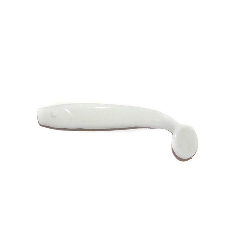 Виброхвост Manns CHEROKEE  80мм белый