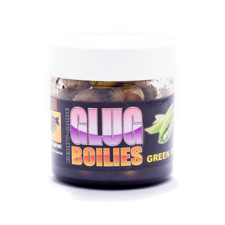 Бойлы CC Baits Glugged Dumbells Green Peace, 10*16мм, 100гр