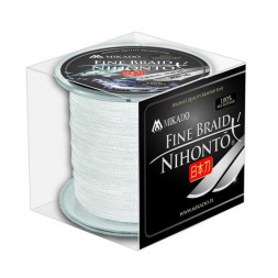 Шнур Mikado Nihonto Fine Braid 300м 0,50мм 41,80кг white