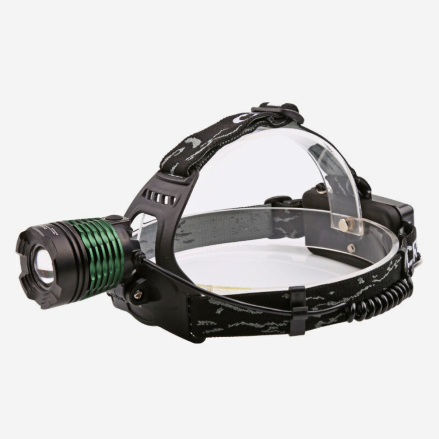 Фонарь налобный Police BL-2188-T6, ЗУ 220V/12V