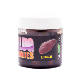 Бойлы CC Baits Glugged Dumbells Liver, 10*16мм, 100гр