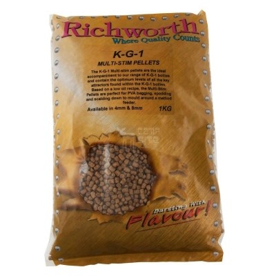 Пеллетс Richworth Salmon Supreme Multi Stim Pellets 4 mm 1kg 2012