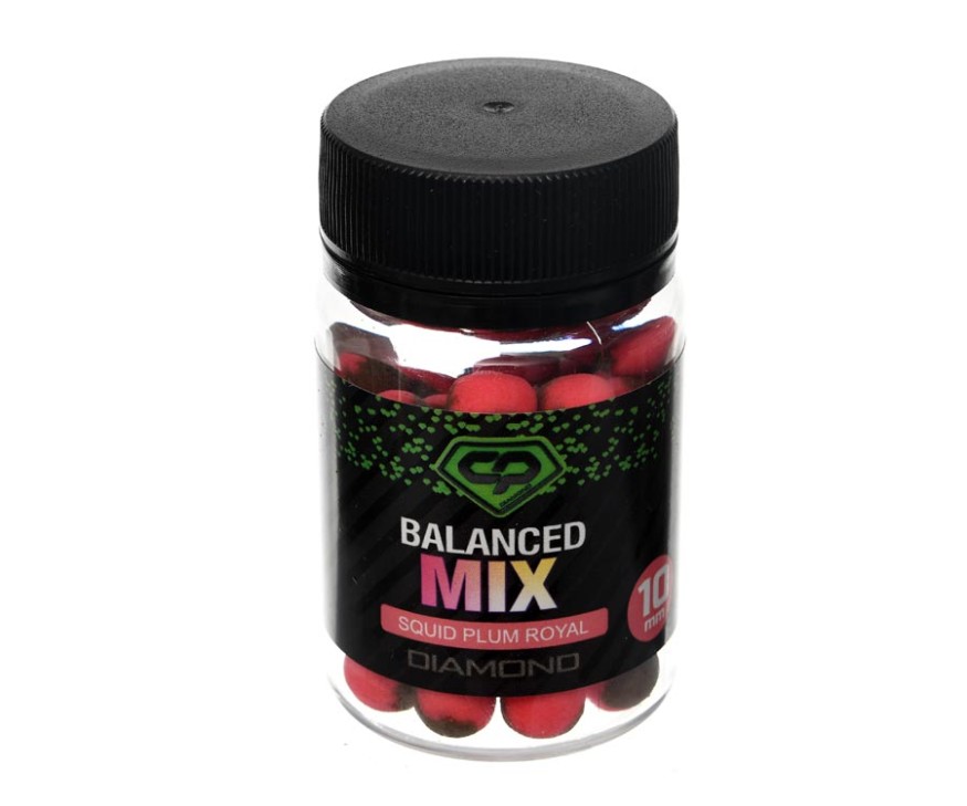 Бойлы Carp Pro Balanced Mix Squid Plum Royal 10мм