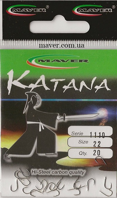 Крючки Maver Katana 1110A №18