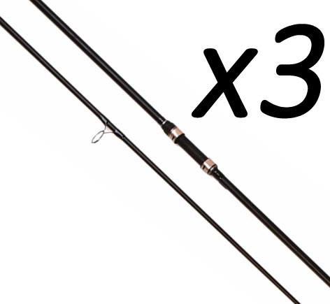 Карповый набор Fox Warrior S-3 rod 12ft 3.00lb