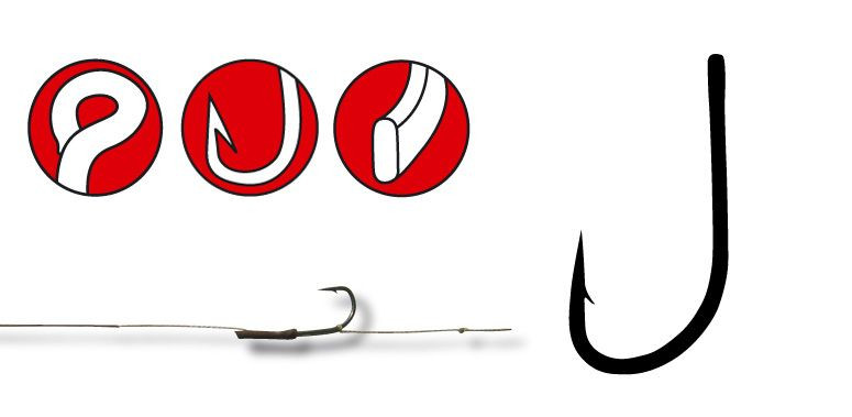 Крючок Gamakatsu A1 G-Carp P.T.F.E. Coated Specimen Grey 008