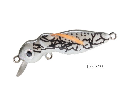 Воблер Bratfishing Duggy S 45mm