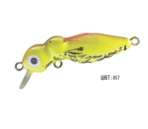 Воблер Bratfishing Duggy S 45mm