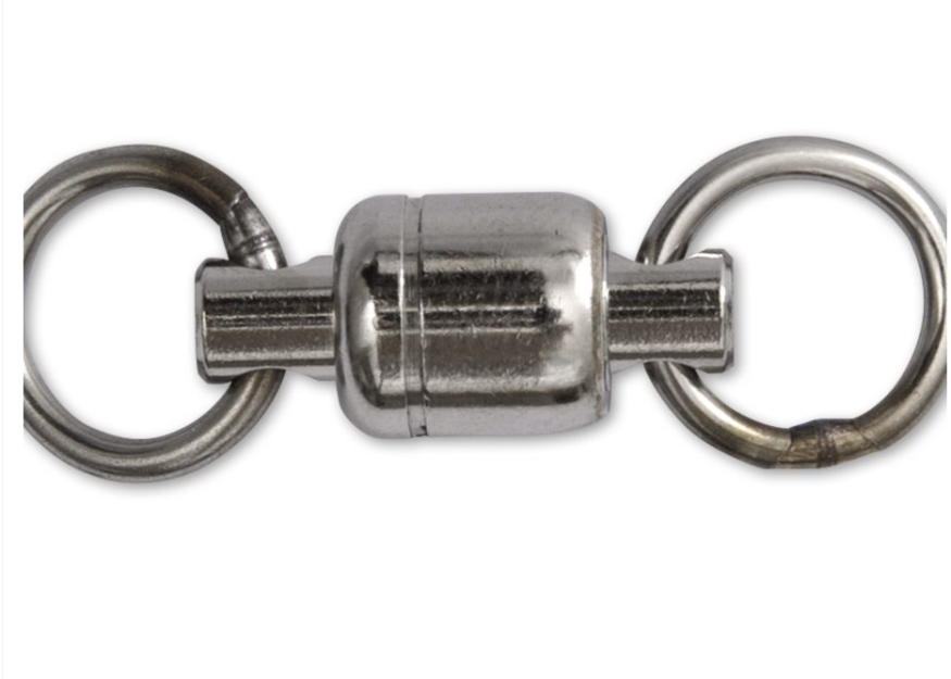 Вертлюжок Black Cat X-Strong Ball Bearing Swivel 6 black nickel