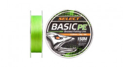 Шнур Select Basic PE 150m 0.18mm 22LB/9.9kg (салат.)