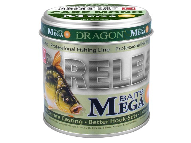 Леска Dragon Mega Baits Carp Mono 600m 0.33mm 11.40kg
